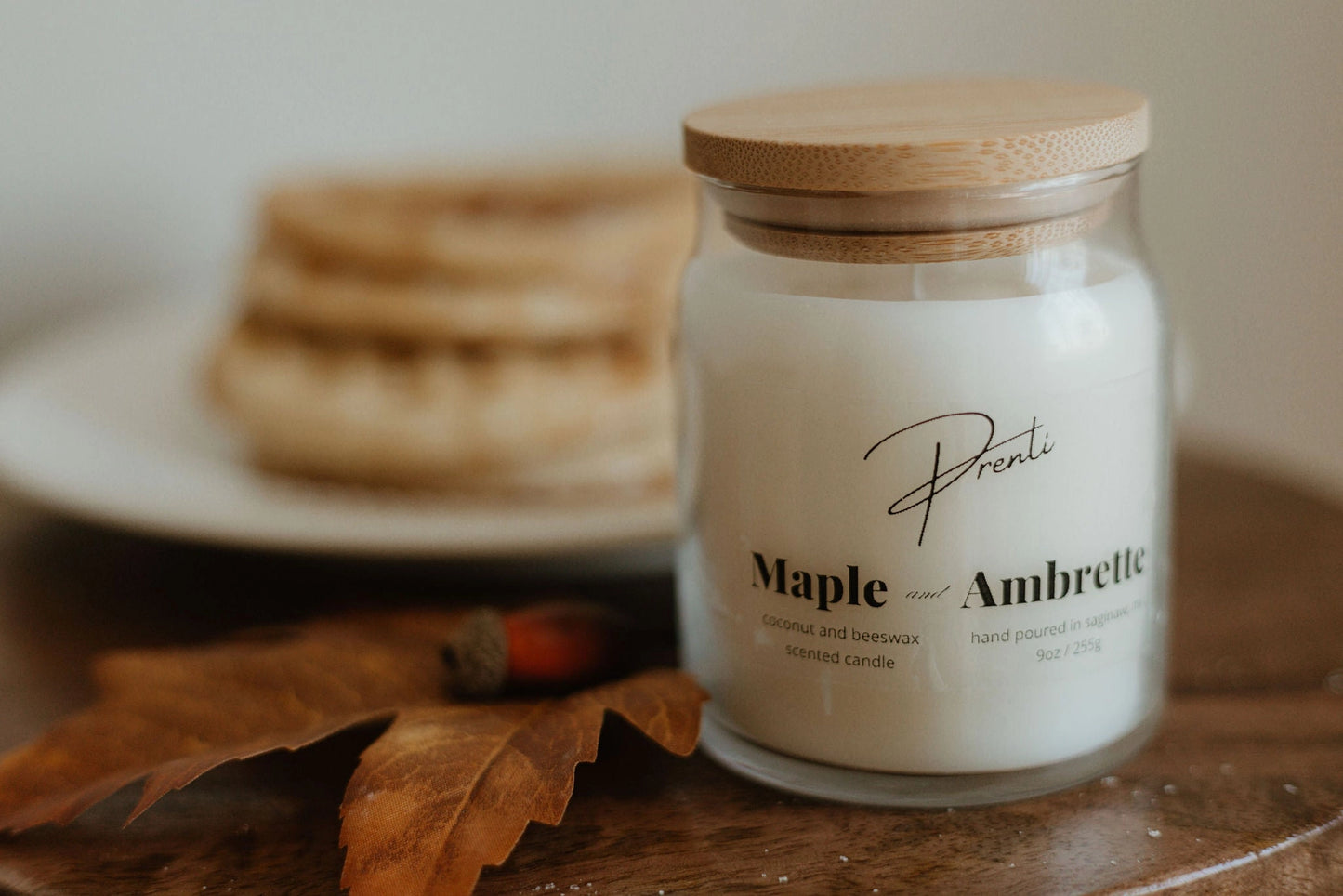 Maple & Ambrette - 9 oz. Candle