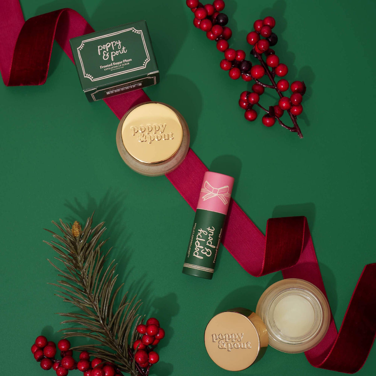 Limited Edition Holiday Lip Balm - Frosted Sugar Plum