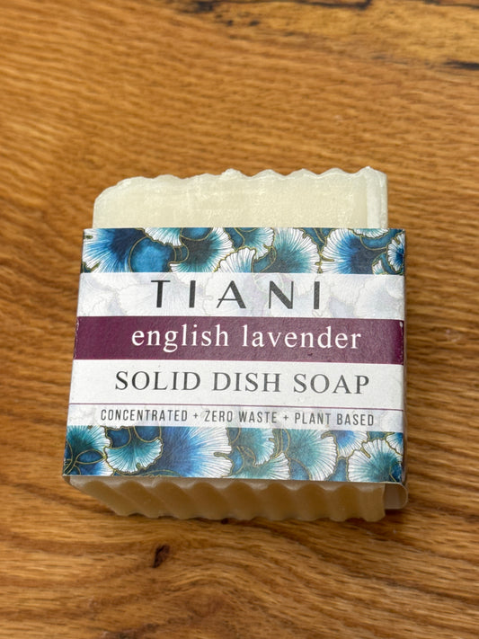 Tiani Solid Dish Soap Block
