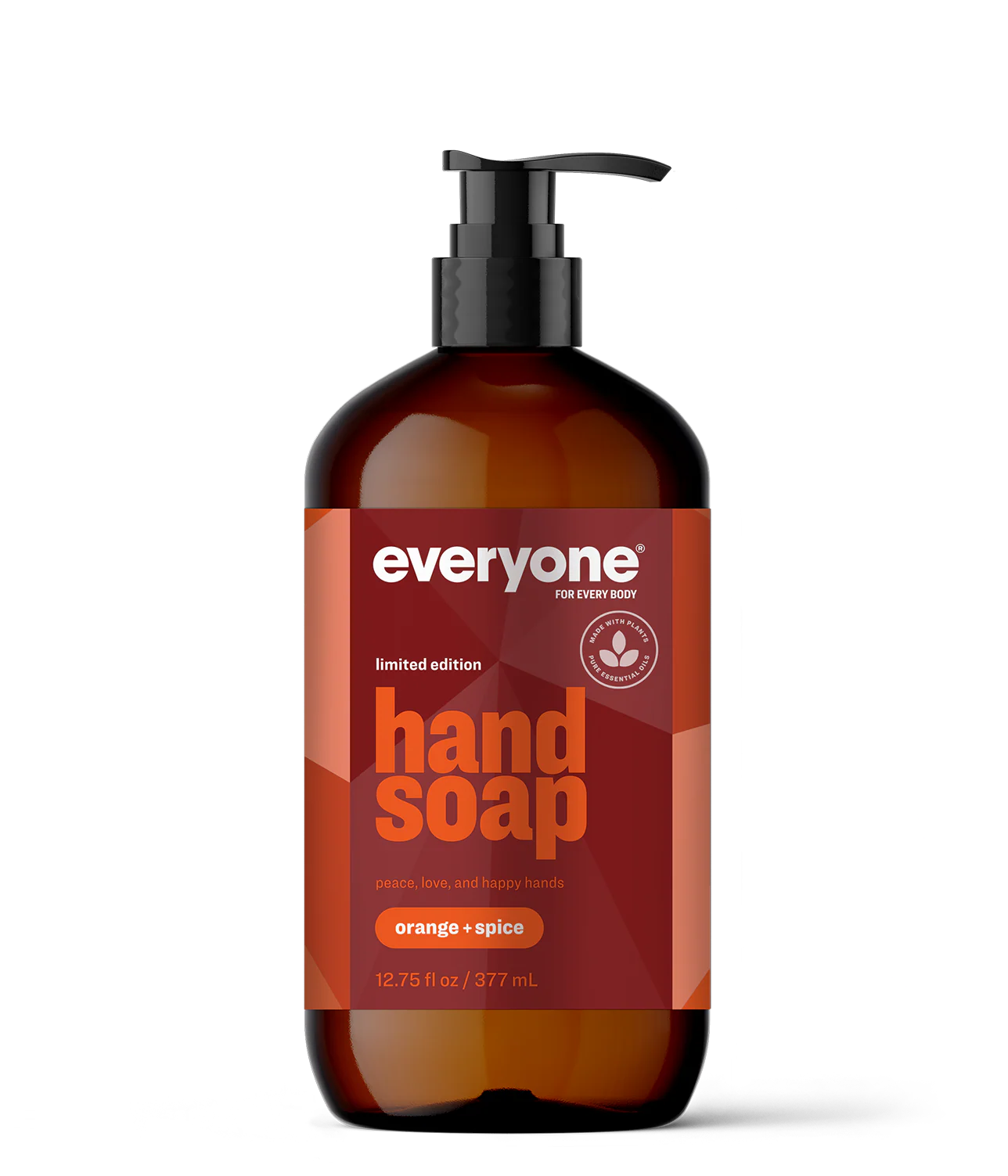 Everyone Hand Soap Bottle - Orange + Spice