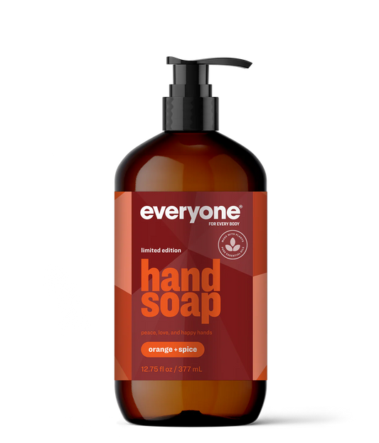 Everyone Hand Soap Bottle - Orange + Spice