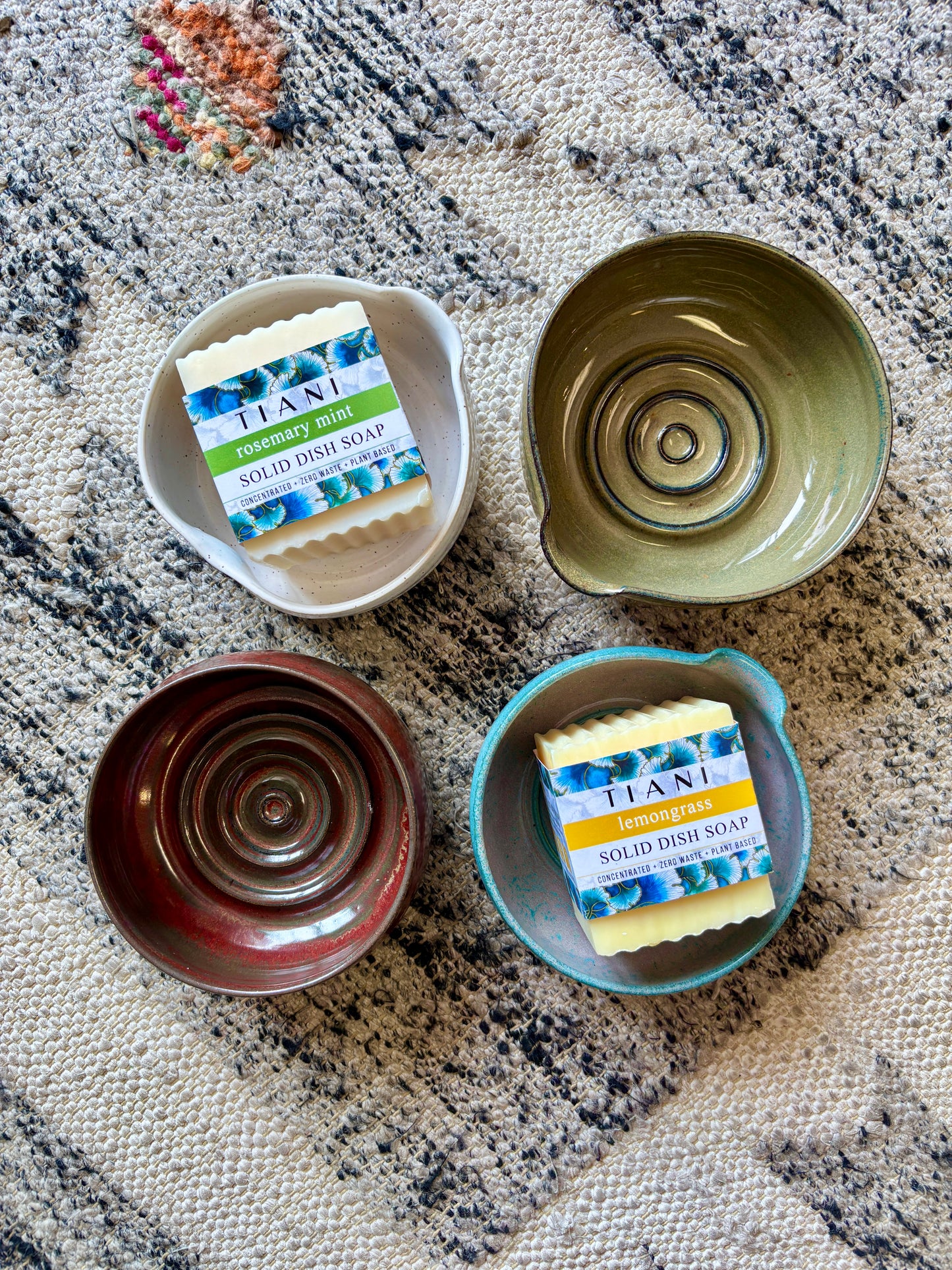 Ceramic Dish Block Bowl