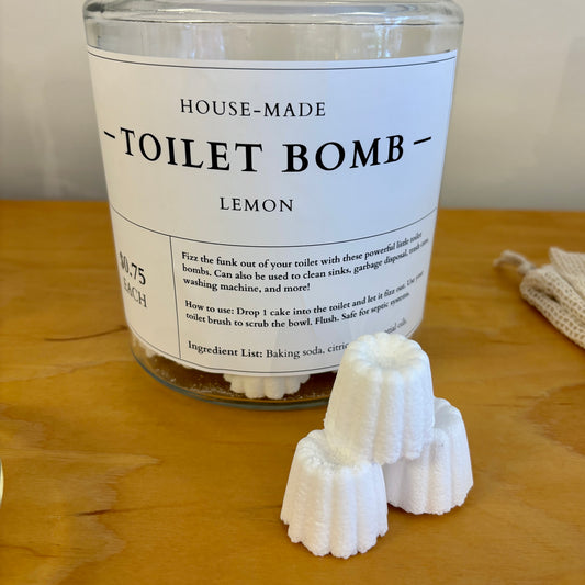 House-Made Magic Cleaning Toilet Bombs
