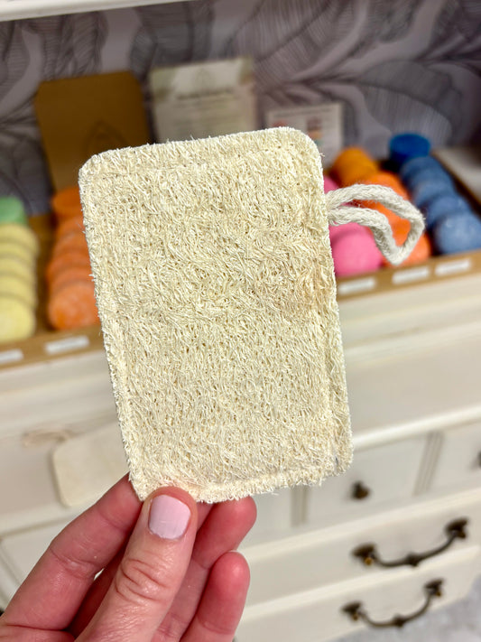 Compostable Loofah Sponge - Single