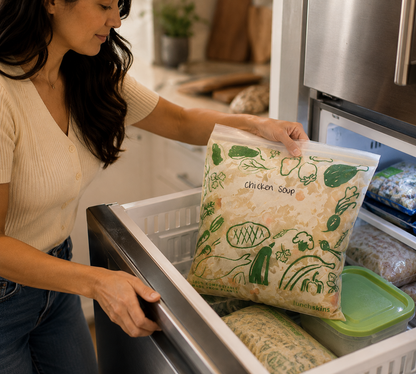Compostable Gallon Ziptop Bags 30ct