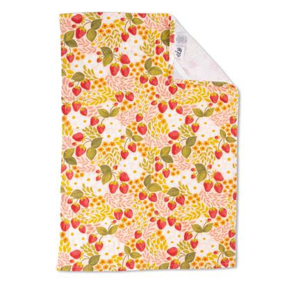 Strawberry Patch Tea Towels - Pack of 2