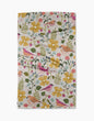 Geometry Summer Songbirds Kitchen Tea Towel