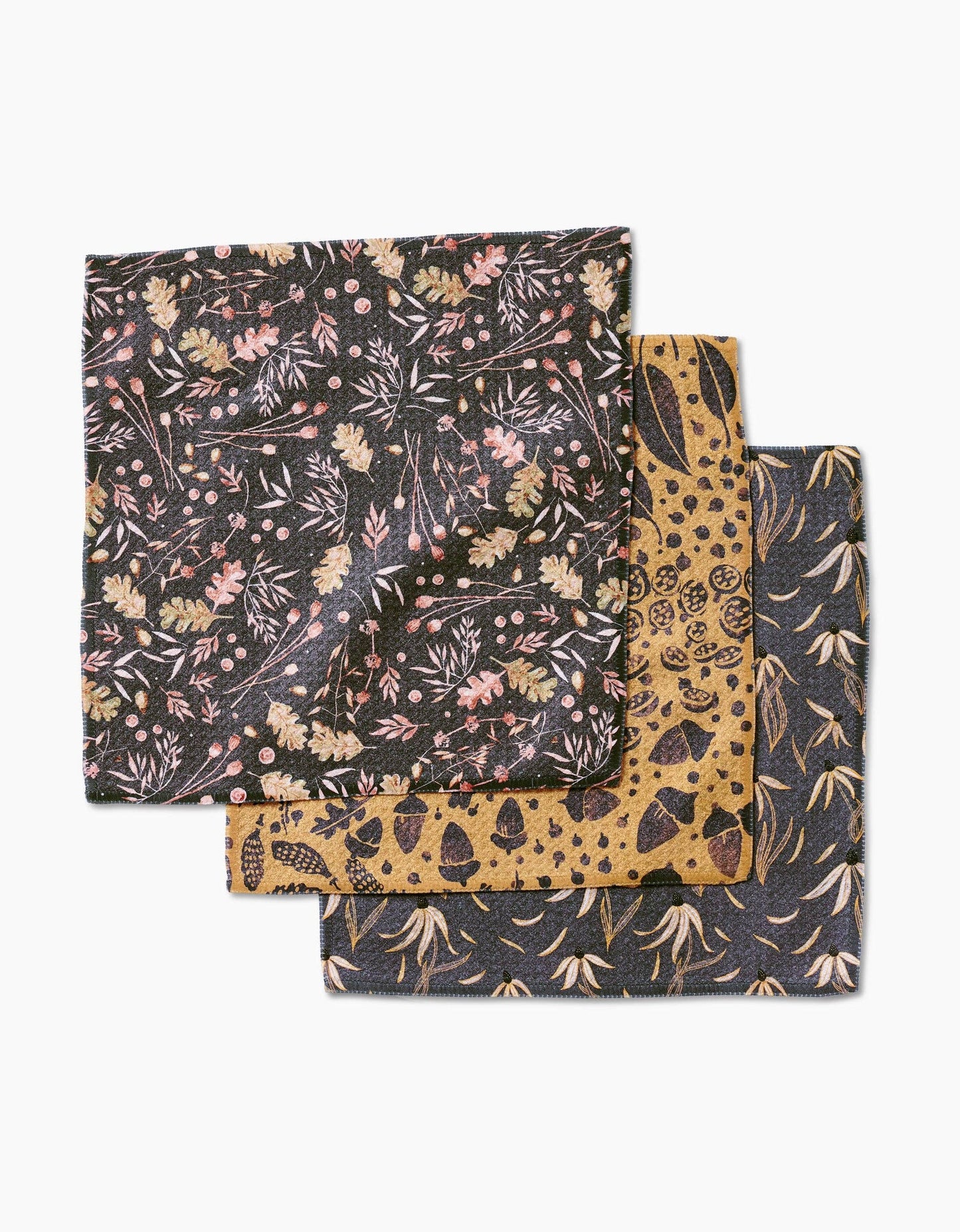 Geometry Autumn Harvest Dishcloth Set