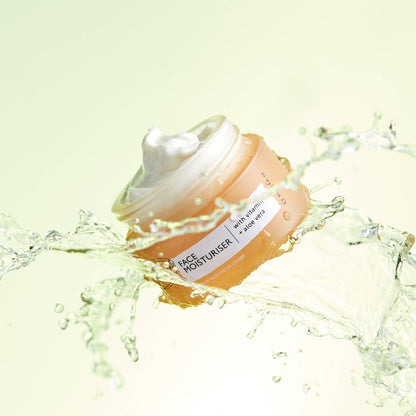 Face Moisturizer with Vitamin E + Aloe Vera