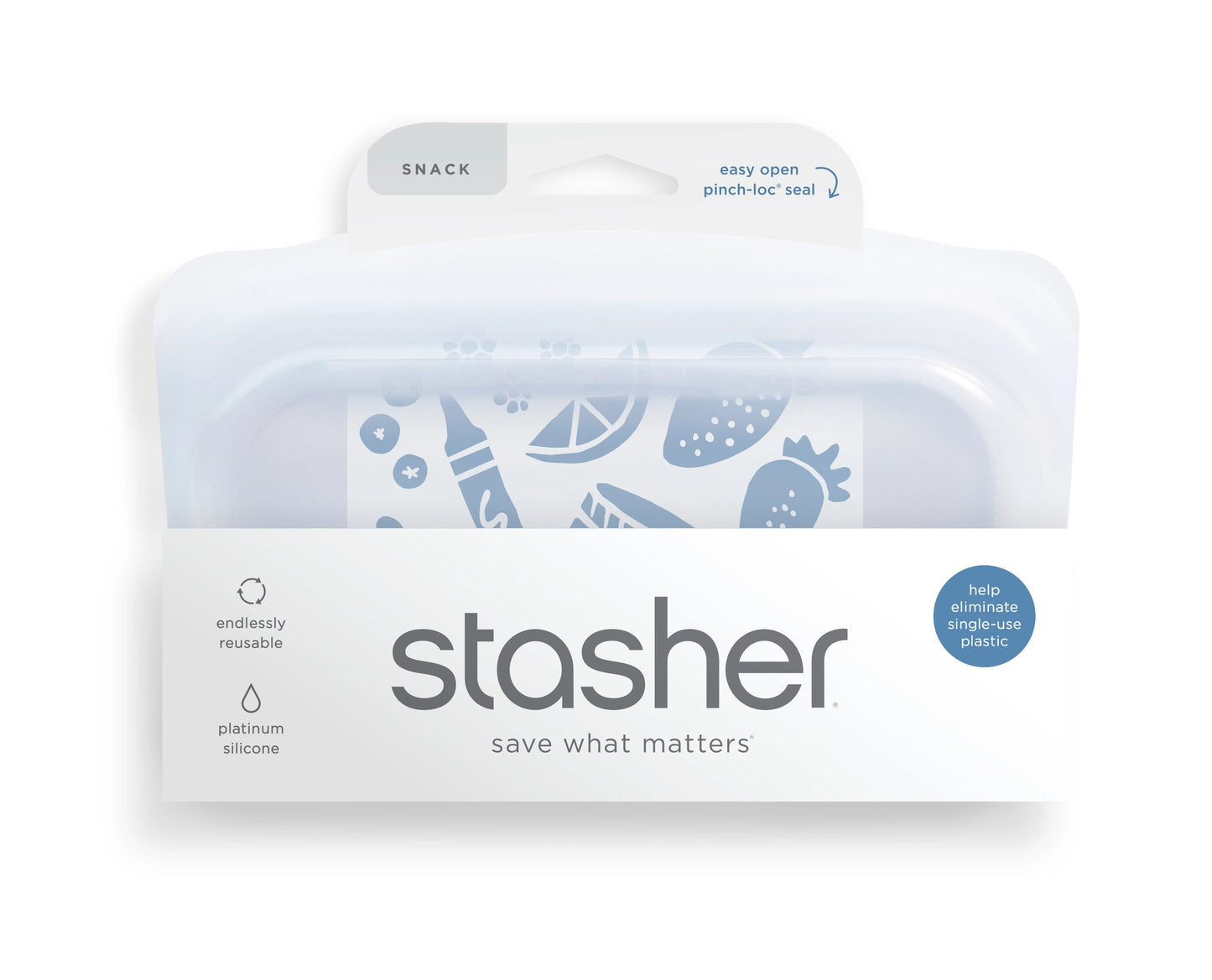 Stasher Snack Bag