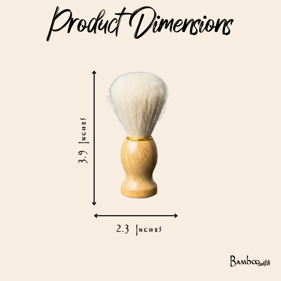Natural Bristle Shave Brush