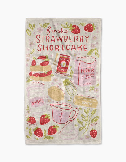 Geometry Fresh Shortcake Tea Towel