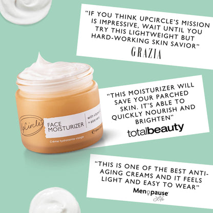 Face Moisturizer with Vitamin E + Aloe Vera