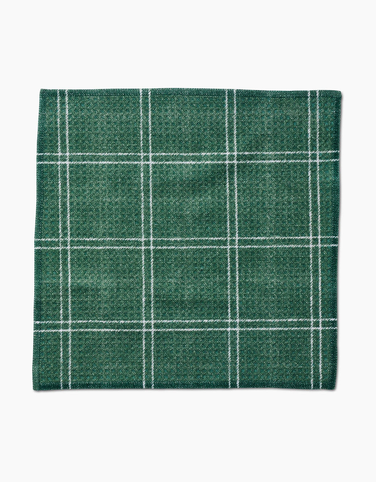 Geometry Pine Forest Plaid Dishcloth Set