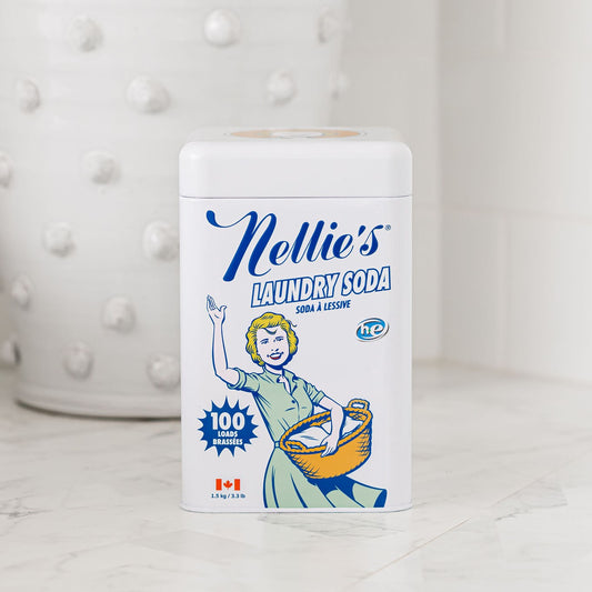 Nellie's Laundry Soap Detergent 100 Load Tin