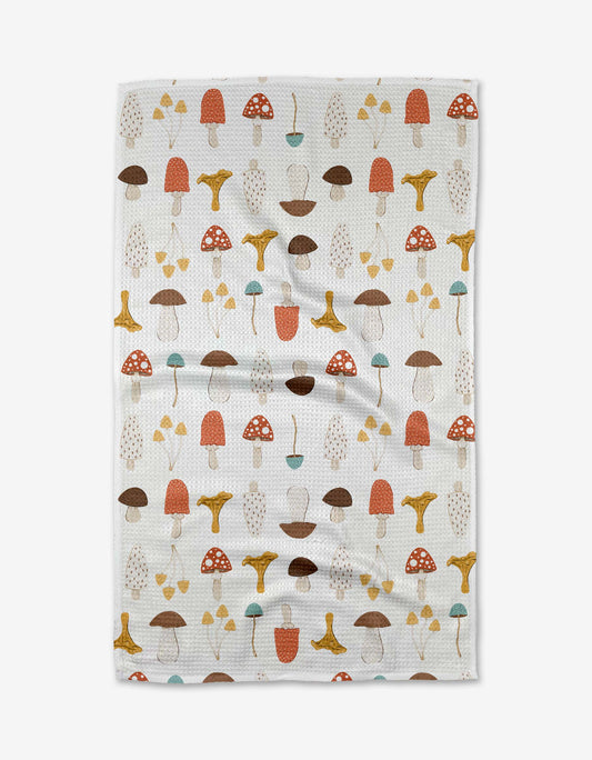 Geometry Foraging Kitchen Tea Towel