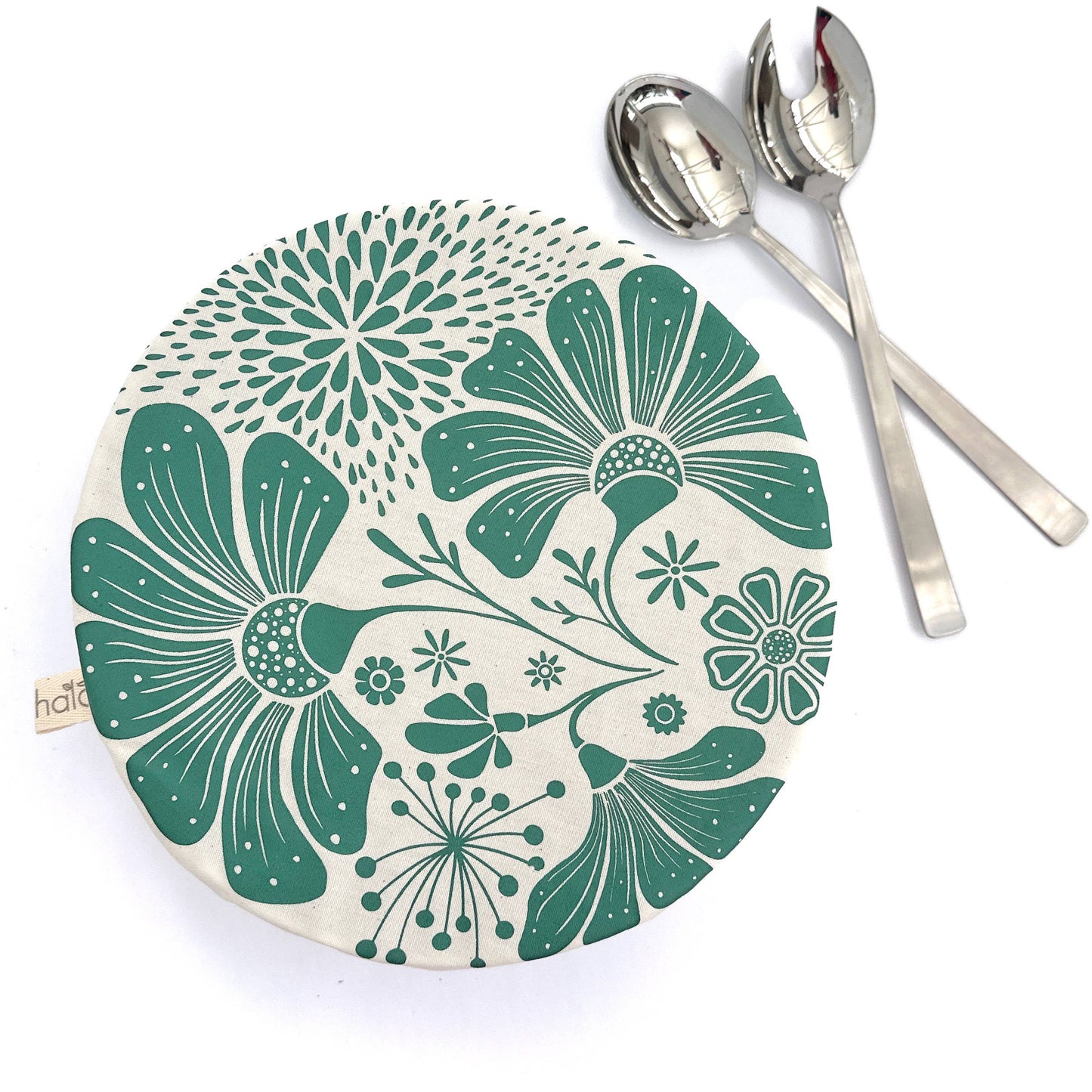 Halo Dish & Bowl Cover Large | Retrobloom Print