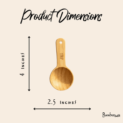 Bamboo Measuring Spoon