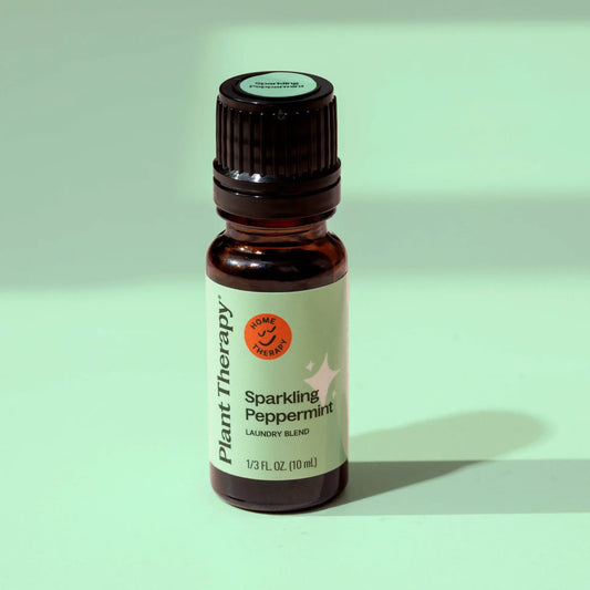 Sparkling Peppermint Laundry Essential Oil Blend 10mL