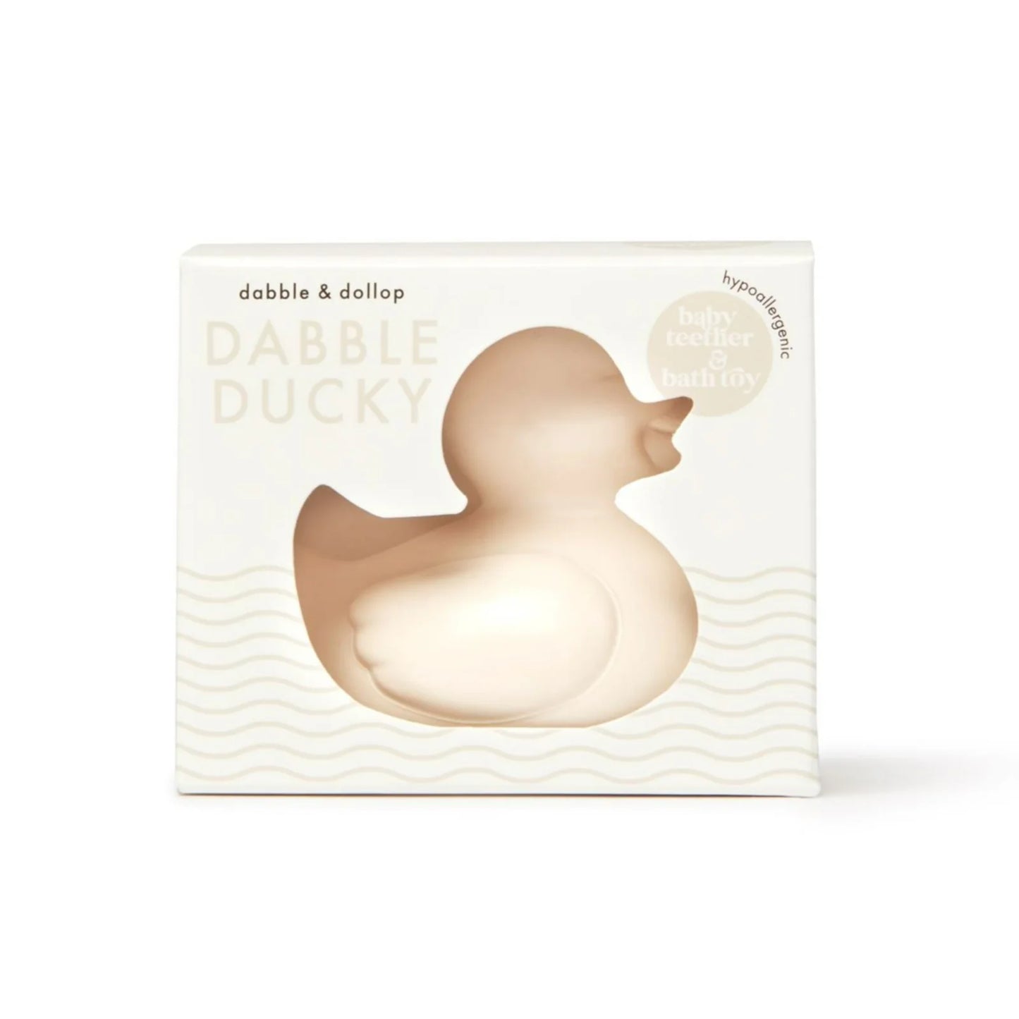 Dabble & Dollop Ducky Bath Toy & Teether